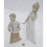 Two Lladro figurines CONDITION: Please Note - we do not make reference to the