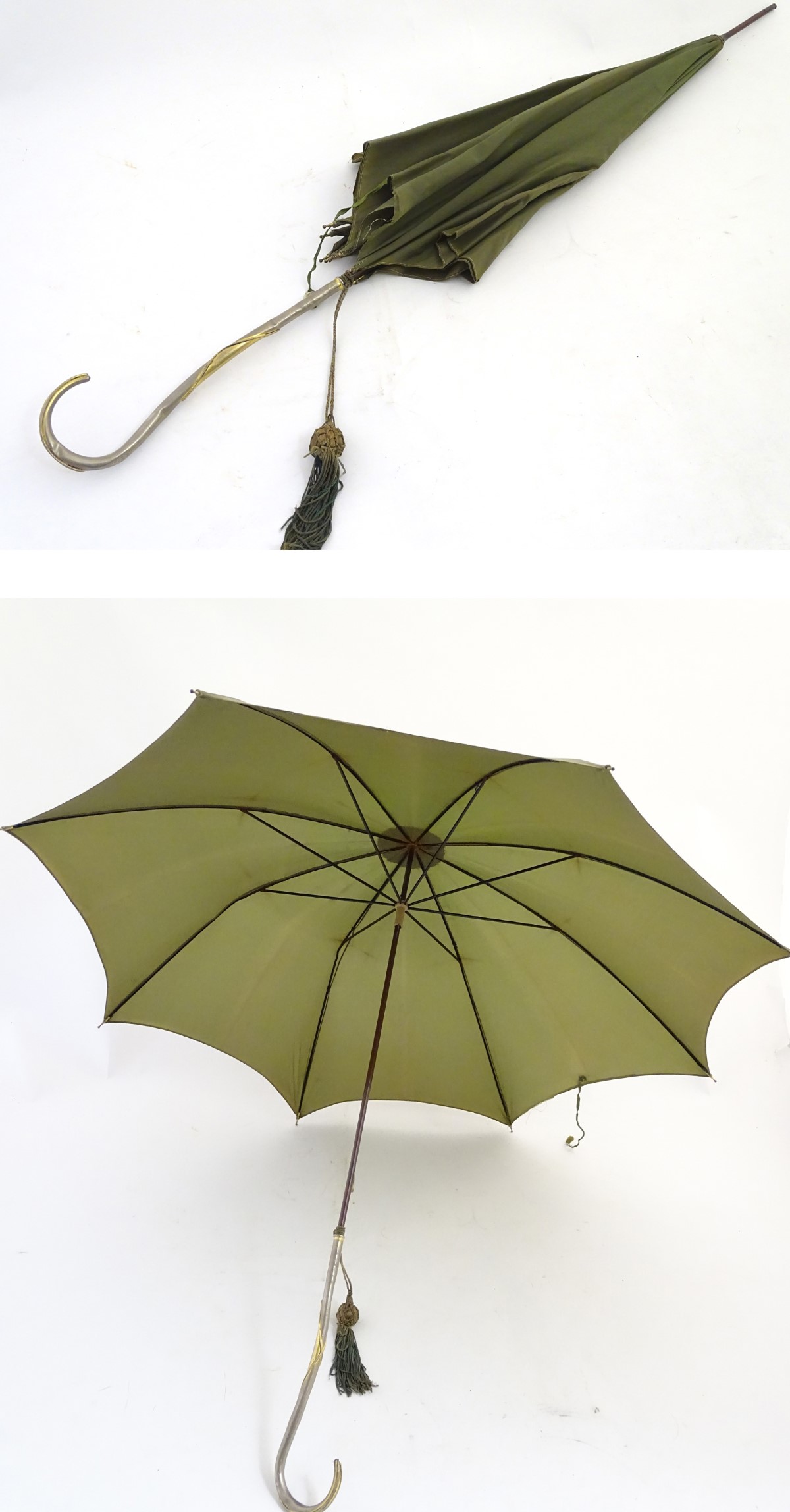 Fox Umbrellas : A Vintage parasol marked Paragon.