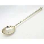 A commemorative ladle engraved ' Copy of the Salisbury Ladle, 1684,