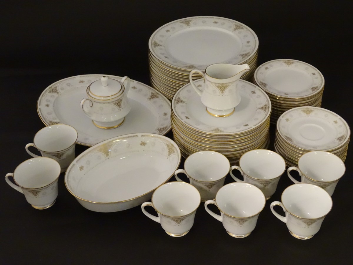 A quantity of Noritake tea and dinner wares in the pattern Highclere, - Image 5 of 5