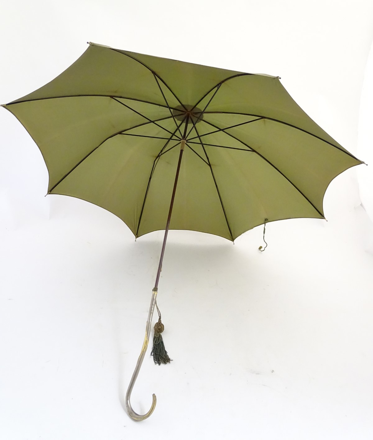 Fox Umbrellas : A Vintage parasol marked Paragon. - Image 9 of 9