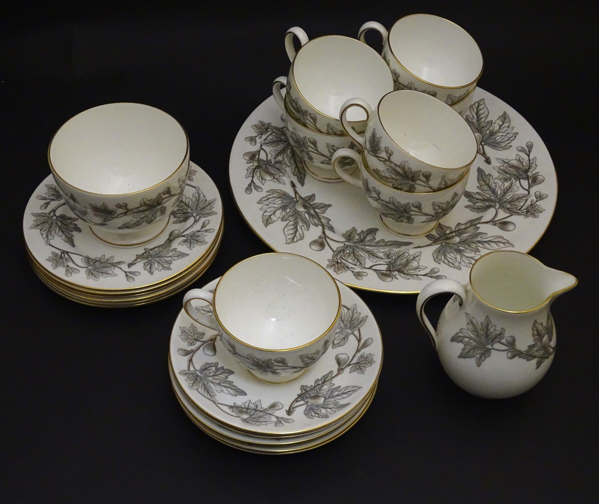 A quantity of Wedgwood tea wares in the pattern Ashford, no. - Image 3 of 8