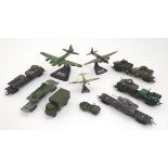 A collection of approximately 25 various WWII / WW2 / World War Two military aircraft,