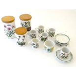 A quantity of Portmeirion wares in the Botanic Garden pattern,