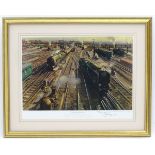 Terence Cuneo (1907 - 1996), Locomotive School, Limited edition print, 447/850, Clapham Junction,