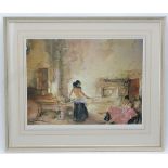 After Sir William Russell Flint (1880 - 1969), Limited edition Colour print,