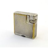 Collectors Lighter: a Dunhill London, 'Savory / Handy Lighter' circa 1936, made in Switzerland,