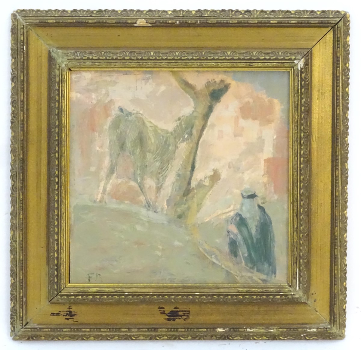 Manner of Frank Brangwyn (1867-1956), Oil on board,