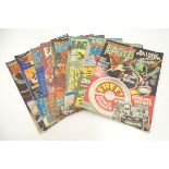 An assortment of Eagle comics, comprising 9 x 1982 and 1 x 1990.