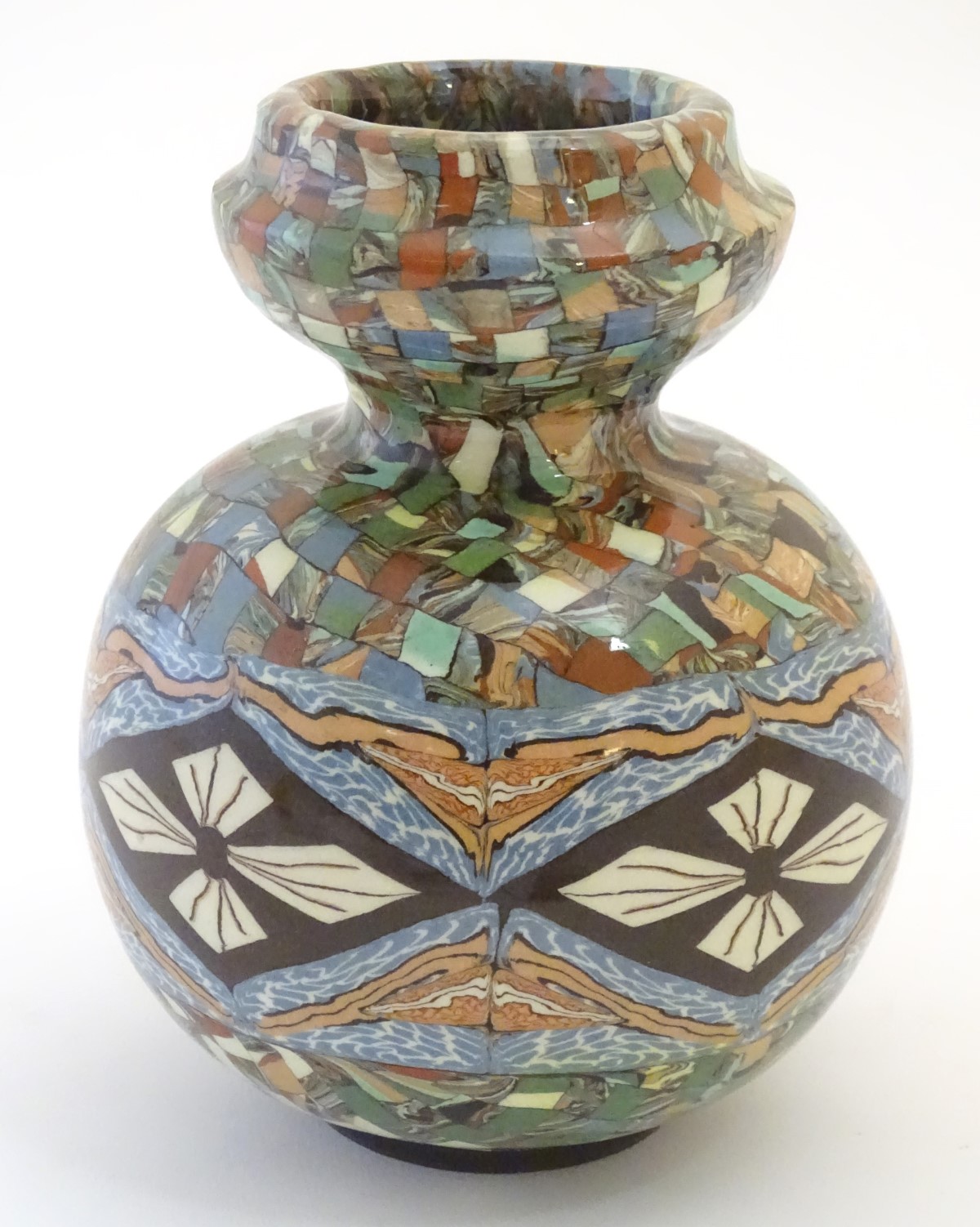 A Vallauris vase designed by the French potter Jean Gerbino, - Image 3 of 7