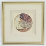 After Sir William Russell Flint (1880 - 1969), Limited edition Colour print, ' Amanda ',