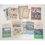 A quantity of assorted football match programmes from 1940s, 1950s and 1960s,