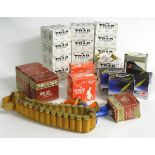 A large quantity (approximately 600) of 12 bore clay shooting shotgun cartridges by Victory, RC,
