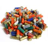An assortment (approximately 150) 12 bore game and clay shooting shotgun cartridges,