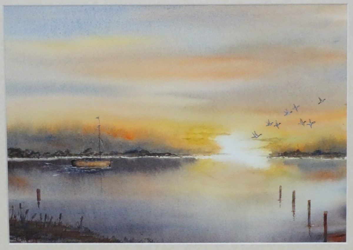 C H Bigant XX, Watercolour, - Image 5 of 7