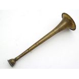 A continental hunting horn 10 1/2" long CONDITION: Please Note - we do not make