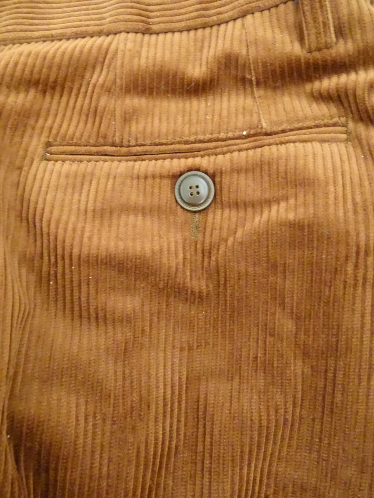 Two pairs of Laksen Sutherland cord/ corduroy trousers, UK size 36 and 42, - Image 3 of 4