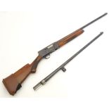 Shotgun: a Browning 'Auto 5' 12 bore semi-automatic shotgun,