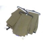 Three pairs of Laksen tweed trousers,