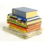 Books: A quantity of assorted books and periodicals on the subject of sport,