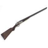 Shotgun: a Pieper Herstal 'Original Diana' 12 bore side by side toplever hammergun,