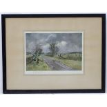 After Lionel Dalhousie Robertson Edwards (1877-1966), Signed coloured print,