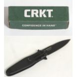 A boxed CRKT (Columbia River Knife & Tool) 'Bombastic' tactical lock knife,