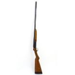 Shotgun: a 'XII' 12 bore shotgun by Webley & Scott, 28" barrel with 2 3/4" chamber.