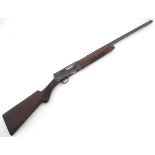 Shotgun: a Browning 'Auto 5' 12 bore semi-automatic shotgun,