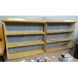 A pine farmhouse pine dresser / plate rack CONDITION: Please Note - we do not make