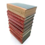 Books: 11 volumes of Whitaker's Almanack,