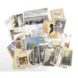 A quantity of 20thC vintage travel / topographical, comic, photographic and advertising postcards,