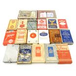 Toys: A quantity of assorted playing cards / pack of cards and games,