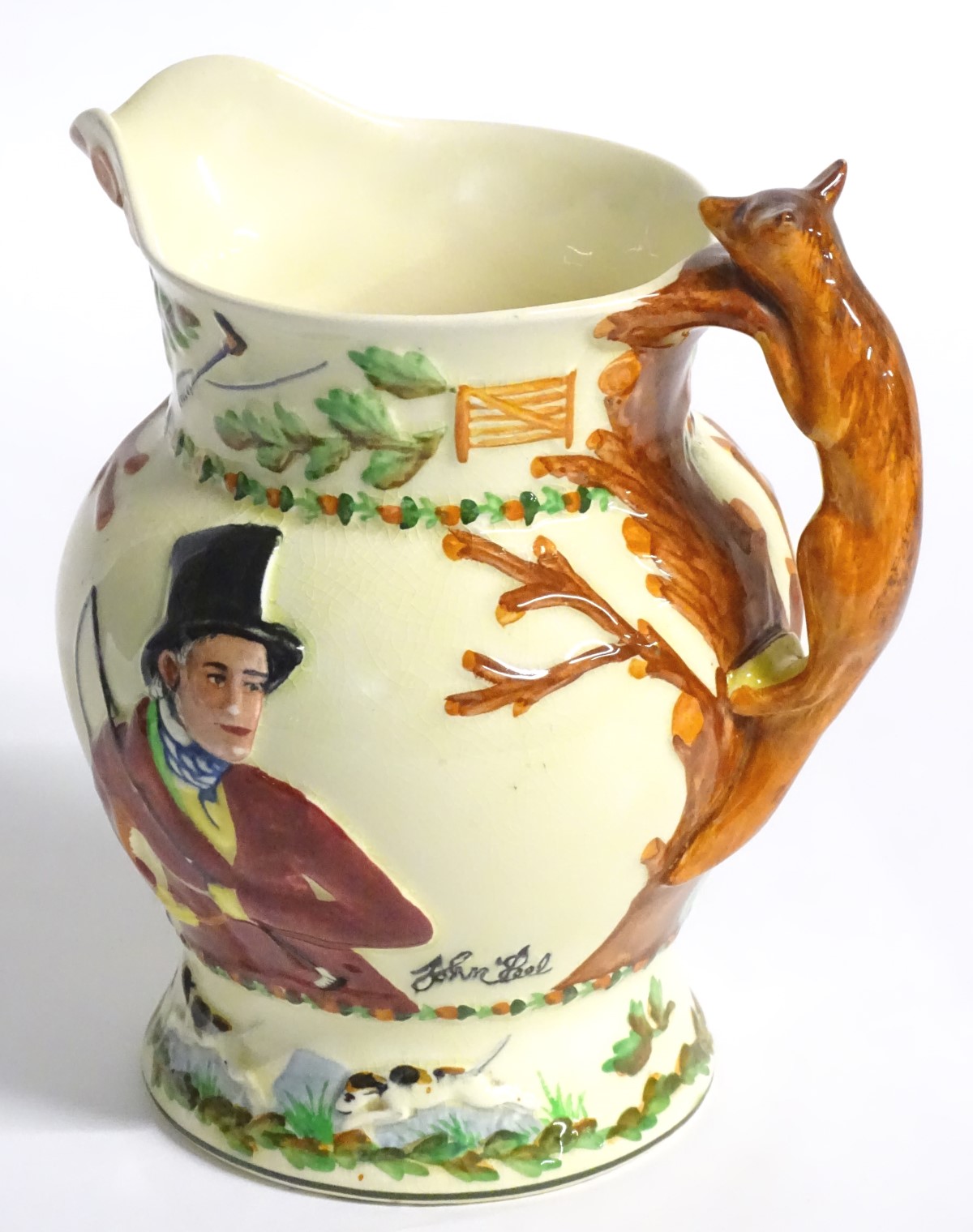 A Crown Devon musical jug commemorating John Peel, - Image 6 of 7