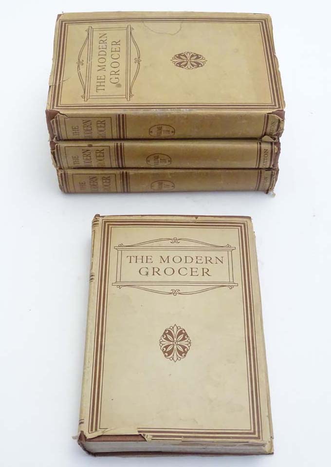 Books: The Modern Grocer and Provision Dealer, in 4 volumes, edited by C. L. T. - Image 4 of 5
