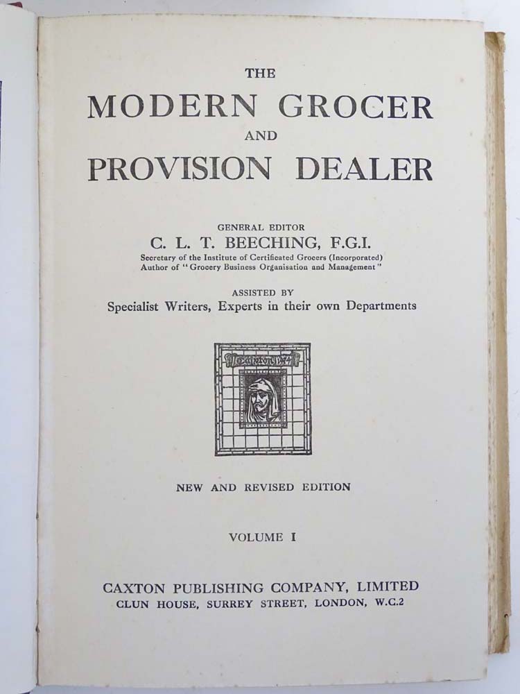 Books: The Modern Grocer and Provision Dealer, in 4 volumes, edited by C. L. T. - Image 2 of 5