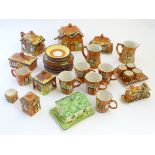 A quantity of Price Kensington Cottage Wares to include a teapot, a lidded sugar bowl, a milk jug,