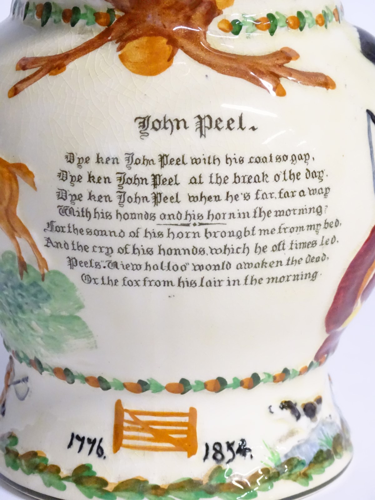 A Crown Devon musical jug commemorating John Peel, - Image 5 of 7