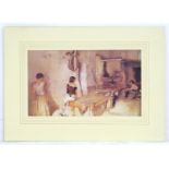 After Sir William Russell Flint (1880 - 1969), Colour print,