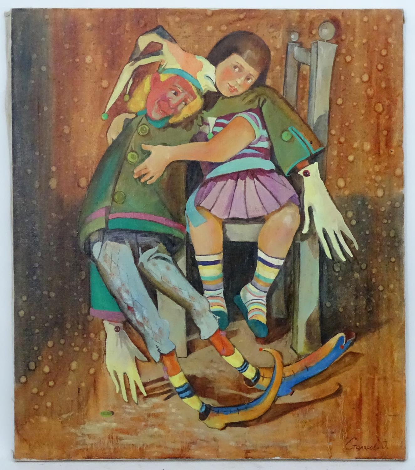 Irina Stolyarova, 2006, Ukrainian / Russian School, Oil on canvas, - Image 2 of 4