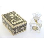 An early 20thC Guerlain Mitsouko perfume / scent bottle, contained within original box. Box
