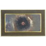 Erica Adams, XX, Modern Symbolist, Oil on board, Eye, An abstract composition. Signed and dated '66'