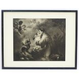 After Bartolome Esteban Murillo (1618-1682), Photogravure, Vision of St Anthony of Padua,