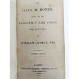 Book: The Iliad of Holmer, William Cowper, 1820, Fifth Edition, Printed for Baldwin, Cradock, And