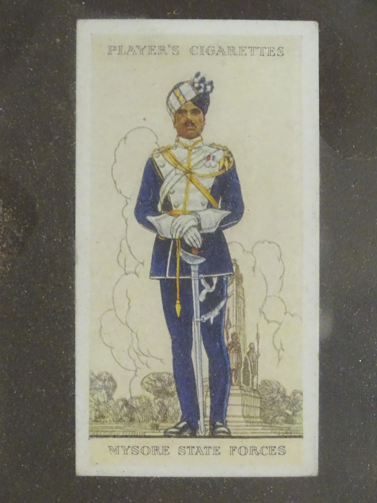 A full set of 50 Player's Cigarette cards Military Uniforms of the British Empire Overseas (1938) - Image 10 of 10