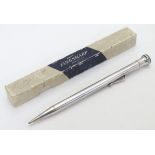 An American WAHL Eversharp silverplated propelling pencil Please Note - we do not make reference