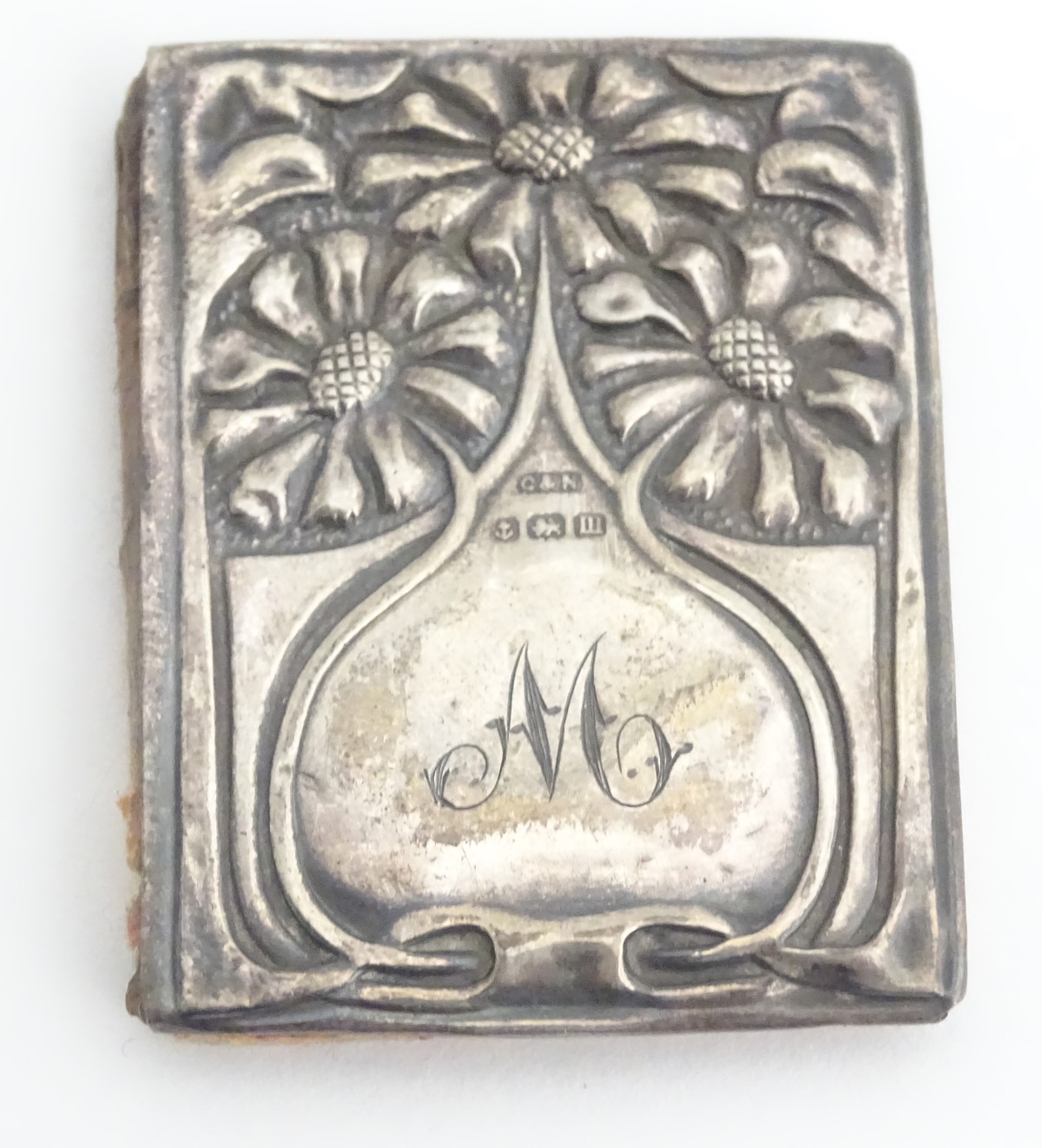 A silver fronted miniature purse calendar. Hallmarked Birmingham 1911 maker Crisford & Norris 1 3/4" - Image 4 of 7