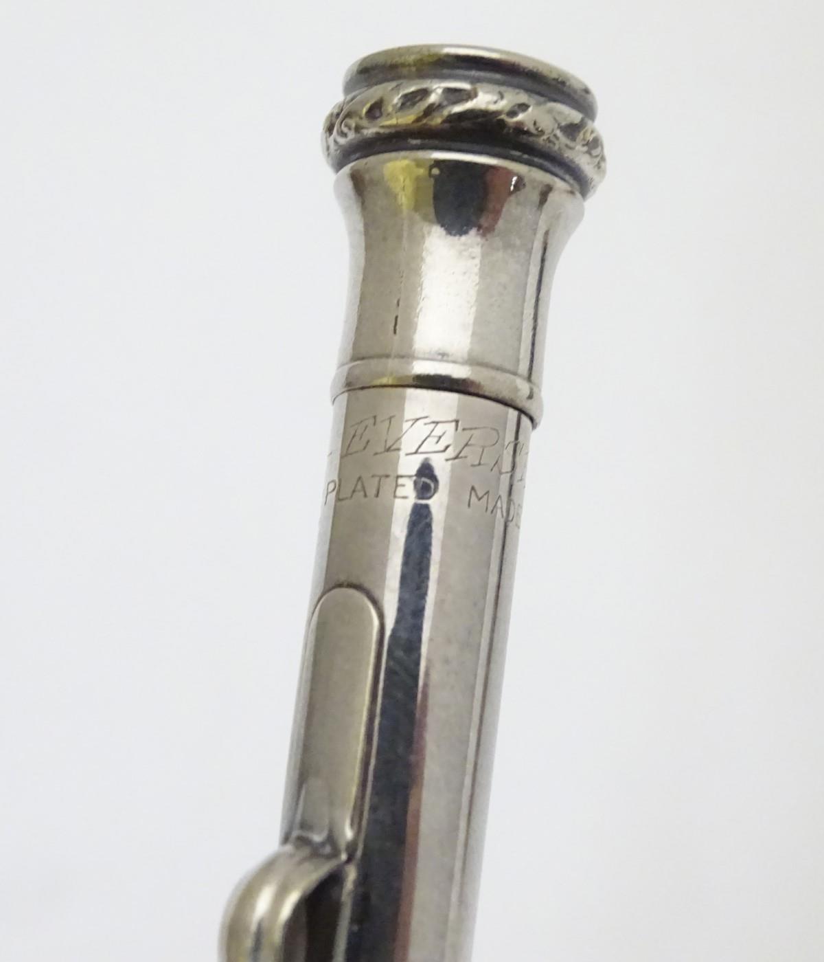 An American WAHL Eversharp silverplated propelling pencil Please Note - we do not make reference - Image 2 of 7