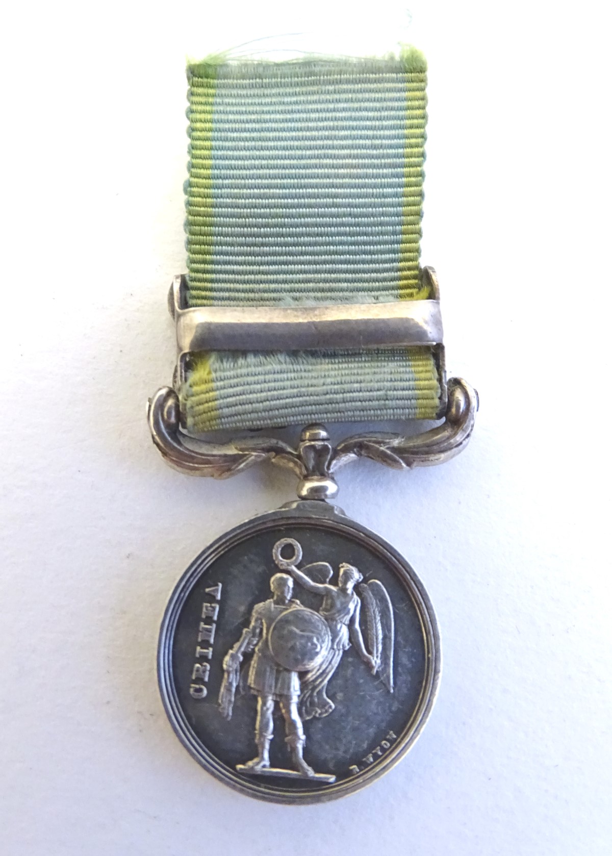 Militaria: a Victorian miniature Crimea Medal, with Sebastopol and Inkermann bars. 2" long ( - Image 5 of 7