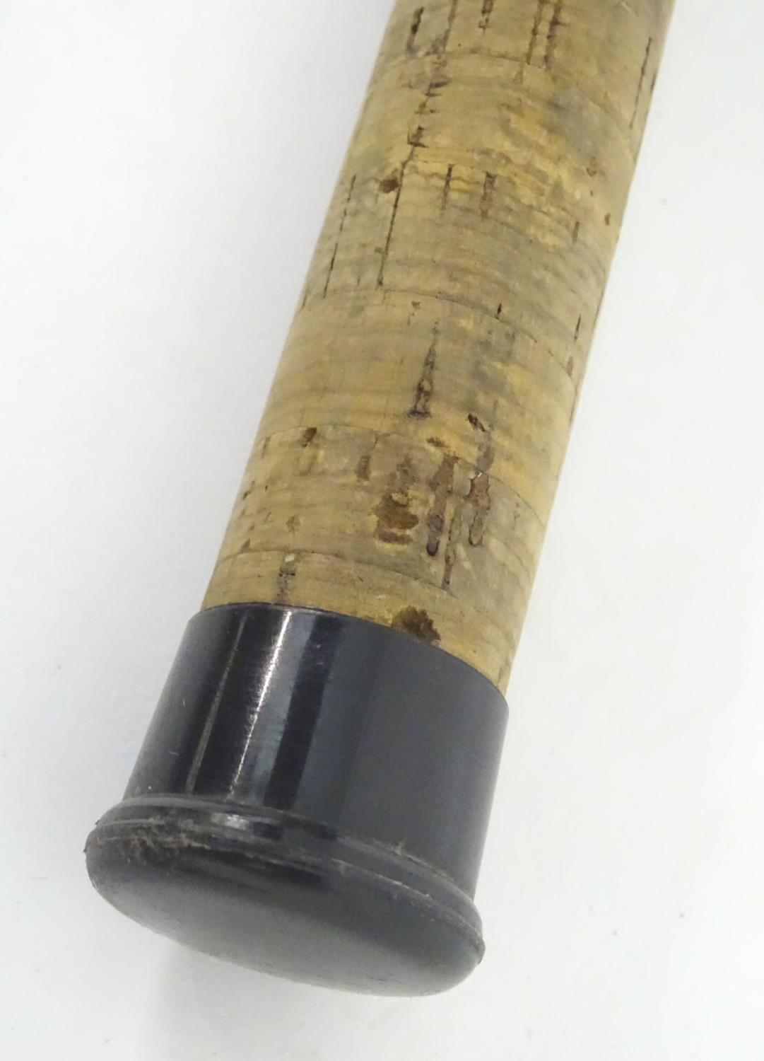 Fishing: a mid-20thC House of Hardy 13' 396cm 'Matchmaker' fishing rod, 3-piece, in cloth case - Image 8 of 12